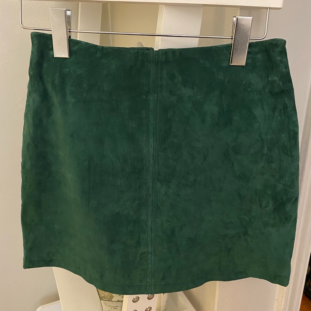 Green skirt